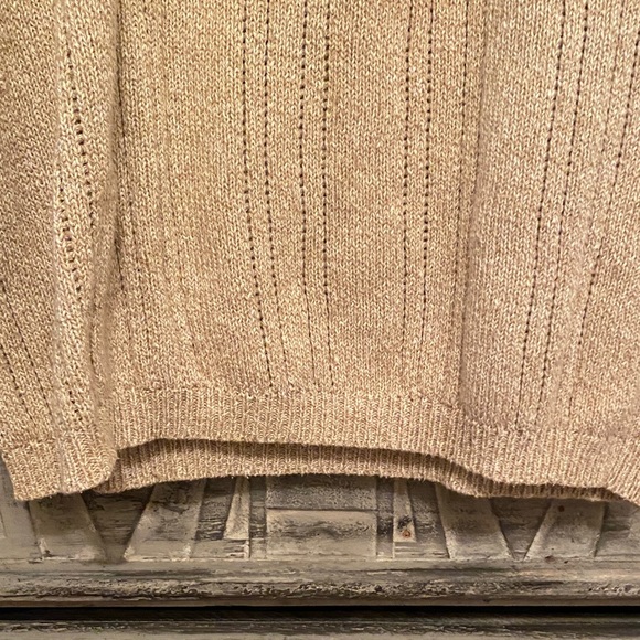 John Ashford Men's Knit Sweater in Cream - Picture 5 of 8